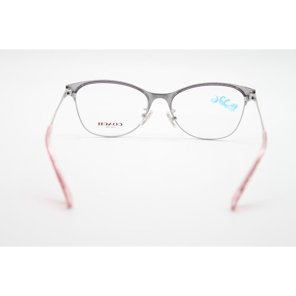 NEW COACH HC 5111 9348 RED SHINY SILVER PINK AUTHENTIC EYEGLASSES 53-17 - Picture 4 of 4